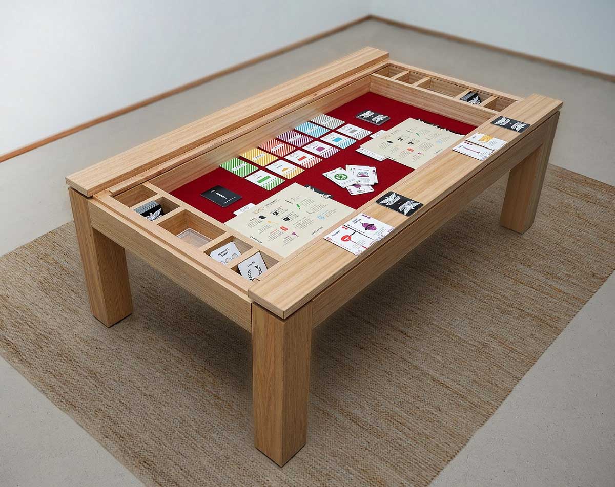TARNBY GAMING COFFEE TABLE The Table Flippers
